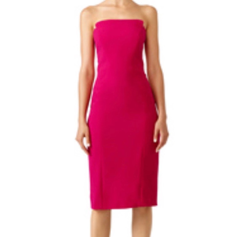 Jill Jill Stuart Harlow sheath strapless dress